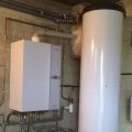 Chaudi  re gaz condensation Weishaupt 15 kw avec wat 140 l